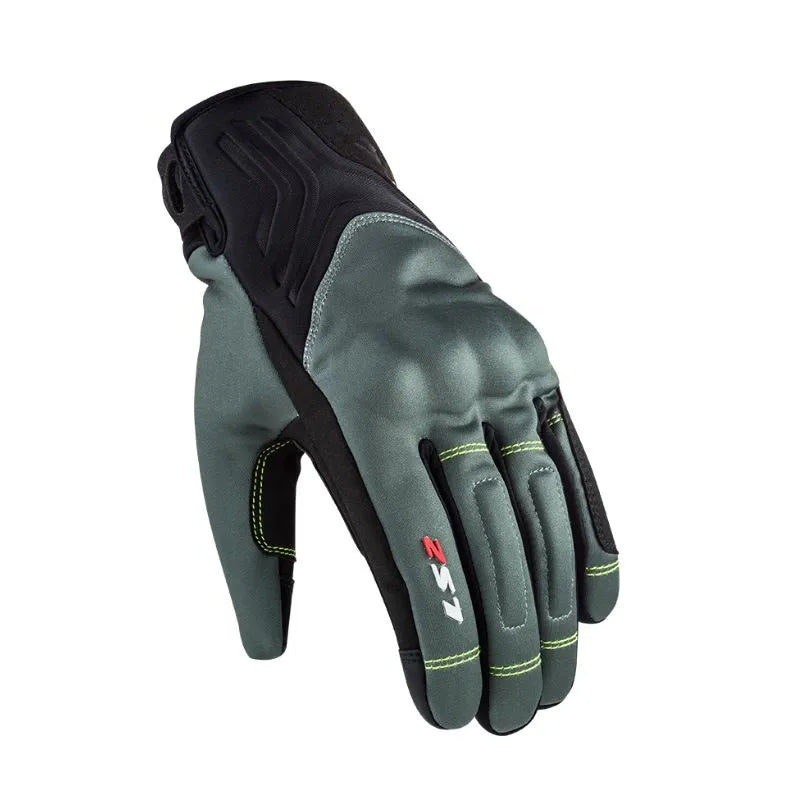 GUANTES LS2 JET 2 IMPERMEABLES GRIS