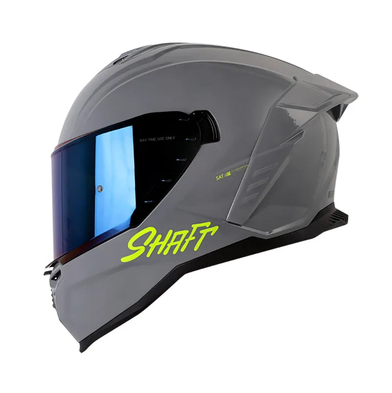 CASCO SHAFT 598 GTR GRIS VISOR IRIDIUM AZUL