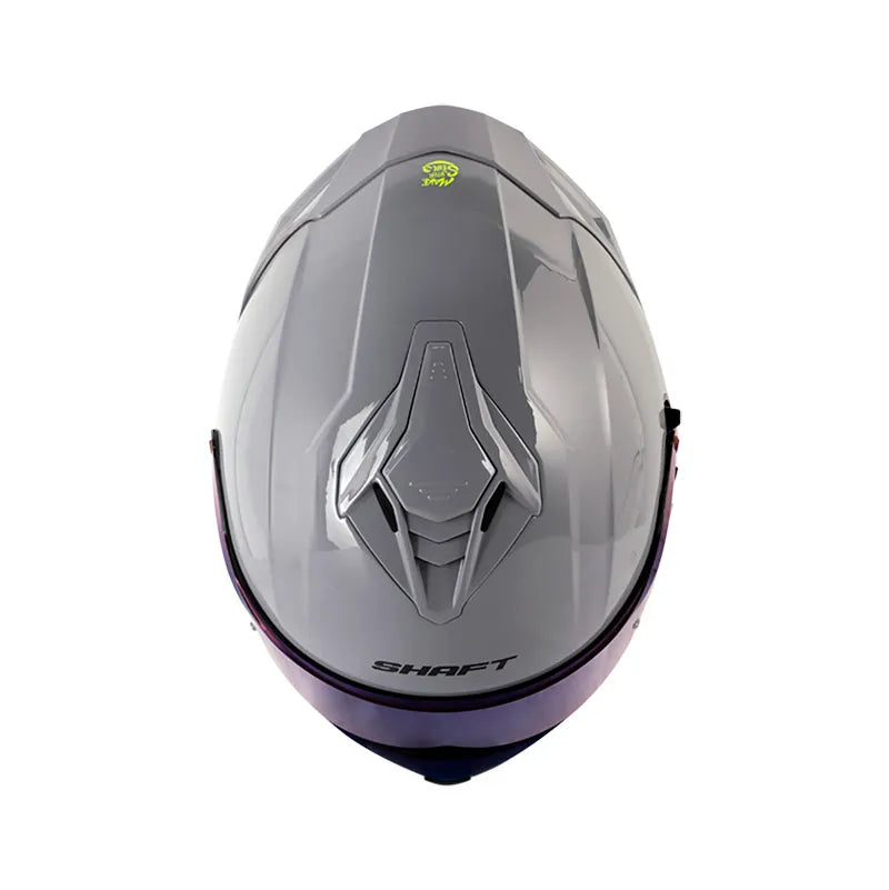CASCO SHAFT 598 GTR GRIS VISOR IRIDIUM AZUL