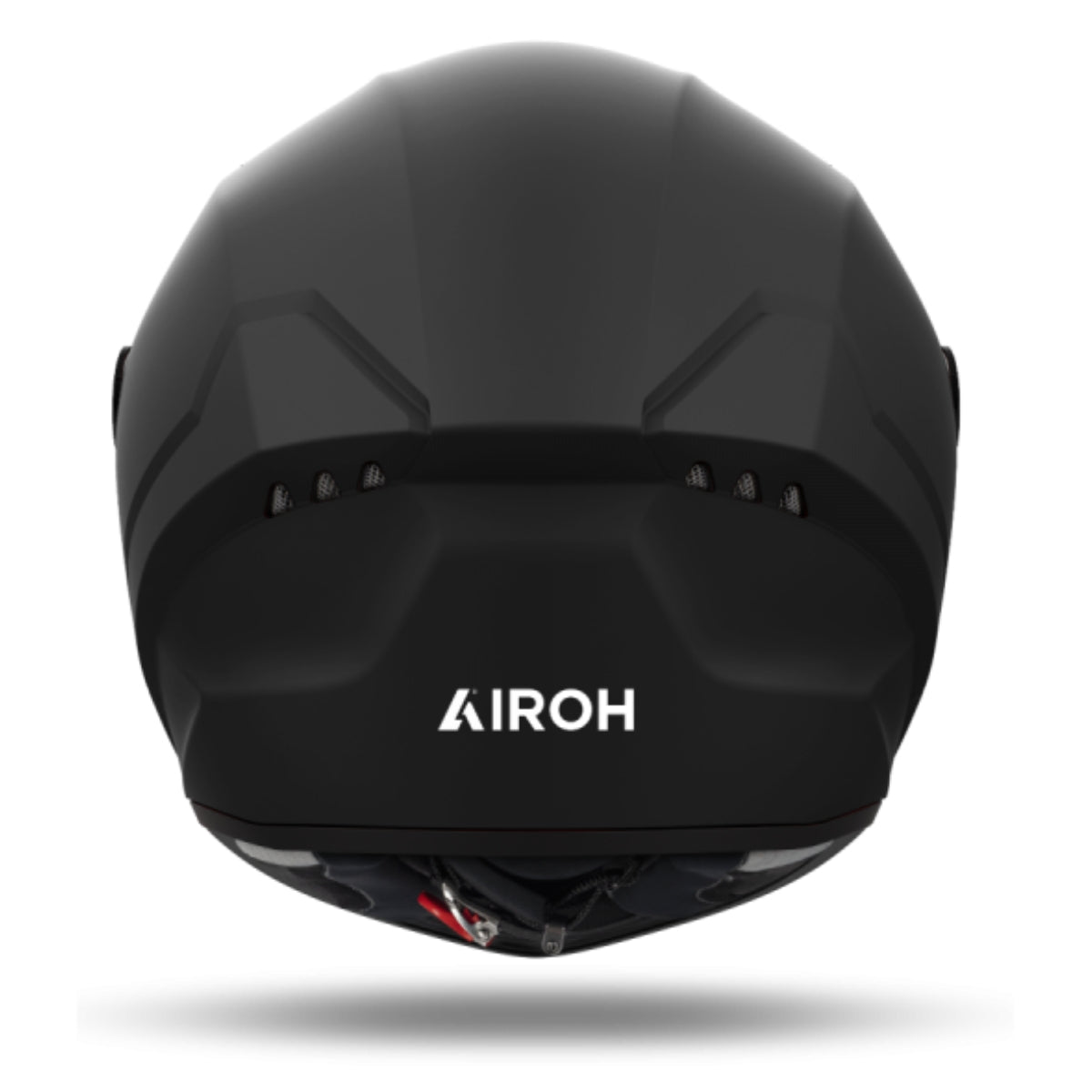 CASCO INTEGRAL AIROH CONNOR NEGRO MATE + VISOR DE COLOR HUMO CLARO