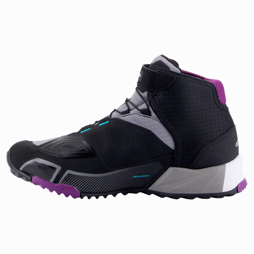 BOTAS ALPINESTARS CR-X WOMAN MPERMEABLES DRYSTAR MORADO/AZUL/NEGRO