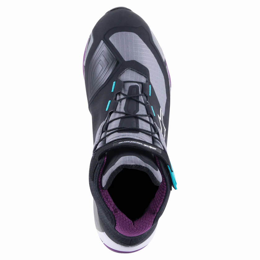 BOTAS ALPINESTARS CR-X WOMAN MPERMEABLES DRYSTAR MORADO/AZUL/NEGRO
