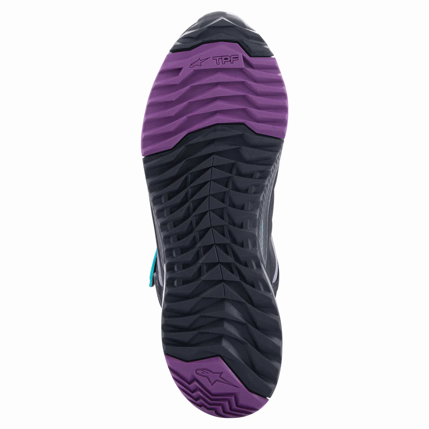 BOTAS ALPINESTARS CR-X WOMAN MPERMEABLES DRYSTAR MORADO/AZUL/NEGRO