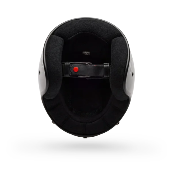 CASCO ABIERTO BELL MAGNUM NEGRO BRILLO