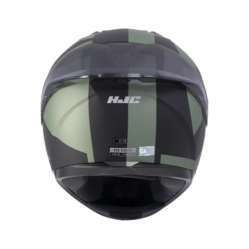 CASCO HJC C10 TEZ MC4SF VERDE NEGRO MATE