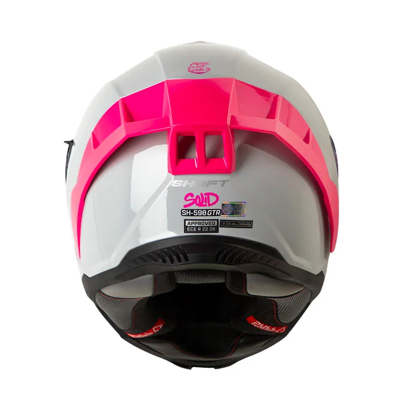 CASCO INTEGRAL 598 GTR GRIS ROSA BRILLANTE