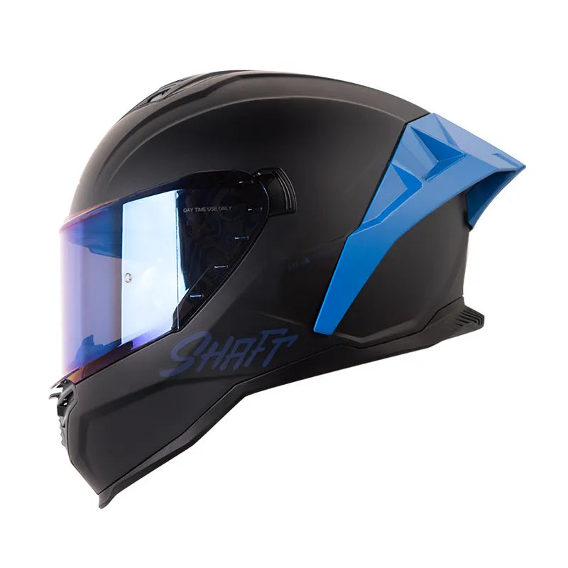 CASCO INTEGRAL 598 GTR NEGRO MATE AZUL