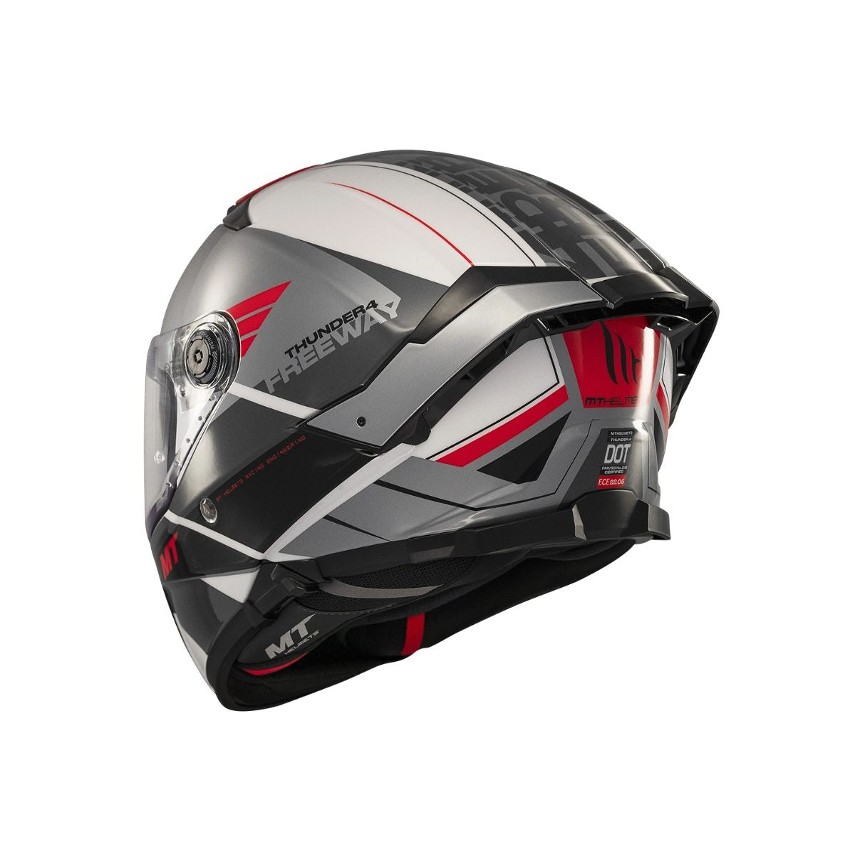 CASCO INTEGRAL MT FF118SV THUNDER 4 SV FREEWAY A5 BRILLANTE