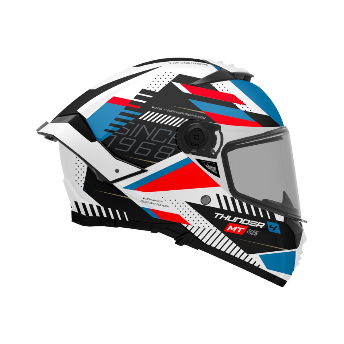 CASCO INTEGRAL MT THUNDER 4 SV LUMINENCE A7 BRILLANTE