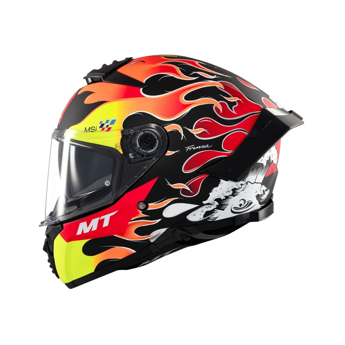 CASCO INTEGRAL MT THUNDER 4 SV YAMANAKA 2023 B3 BRILLO