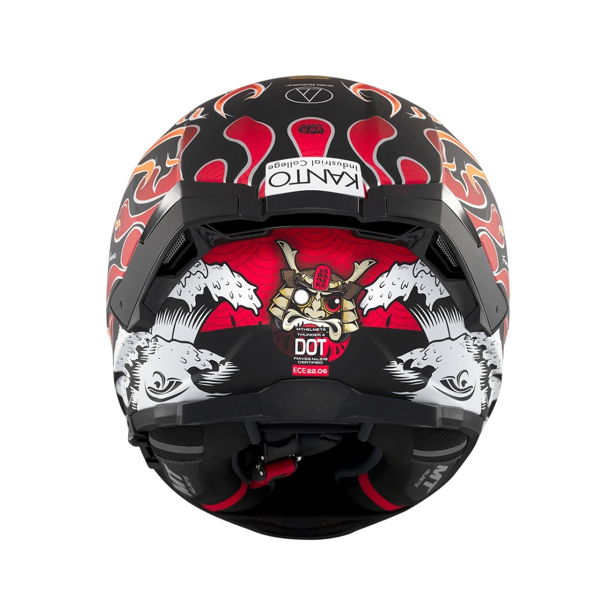 CASCO INTEGRAL MT THUNDER 4 SV YAMANAKA 2023 B3 BRILLO