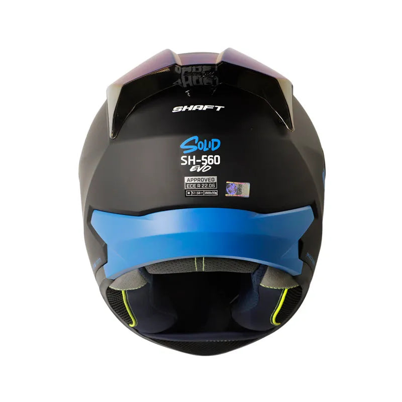 CASCO INTEGRAL SHAFT 560 EVO SOLID NEGRO AZUL