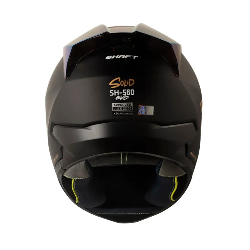 CASCO INTEGRAL SHAFT 560 EVO SOLID NEGRO DORADO MATE