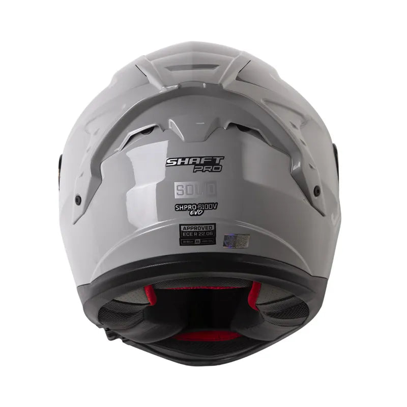 CASCO INTEGRAL SHAFT PRO 610DV EVO SOLID GRIS BRILLANTE