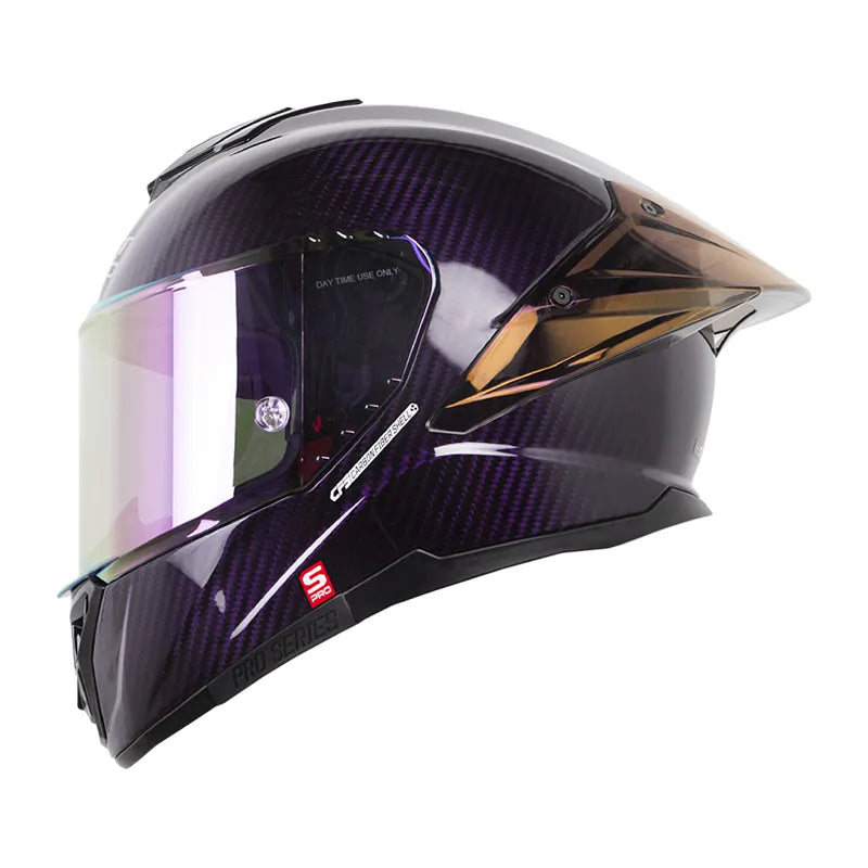 CASCO INTEGRAL SHAFT PRO 620C EVO SOLID MORADO 3K FIBRA DE CARBONO