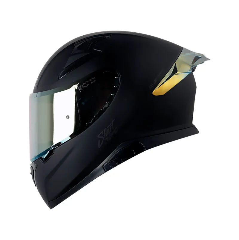 CASCO INTEGRAL SHAFT PRO SERIES DV NEGRO MATE DORADO