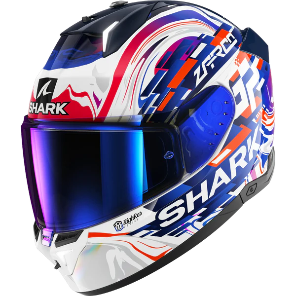 CASCO INTEGRAL SHARK SKWAL i3 ZARCO GP FRANCIA + VISOR COLOR + PINLOCK