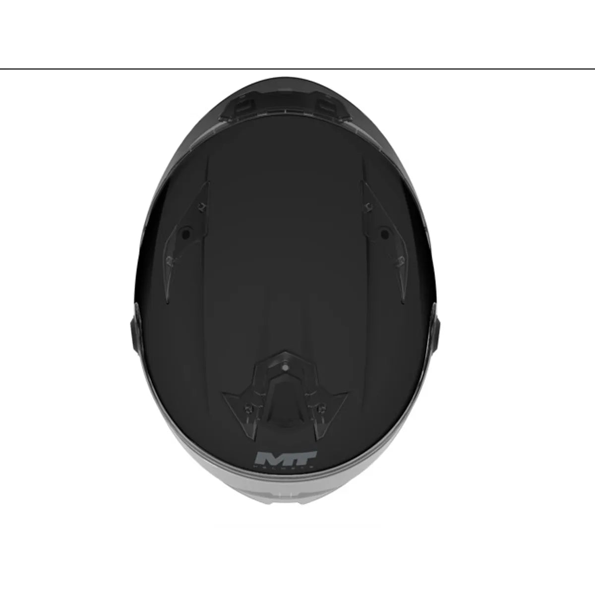 CASCO MT TARGO S PURE A1 NEGRO BRILLO