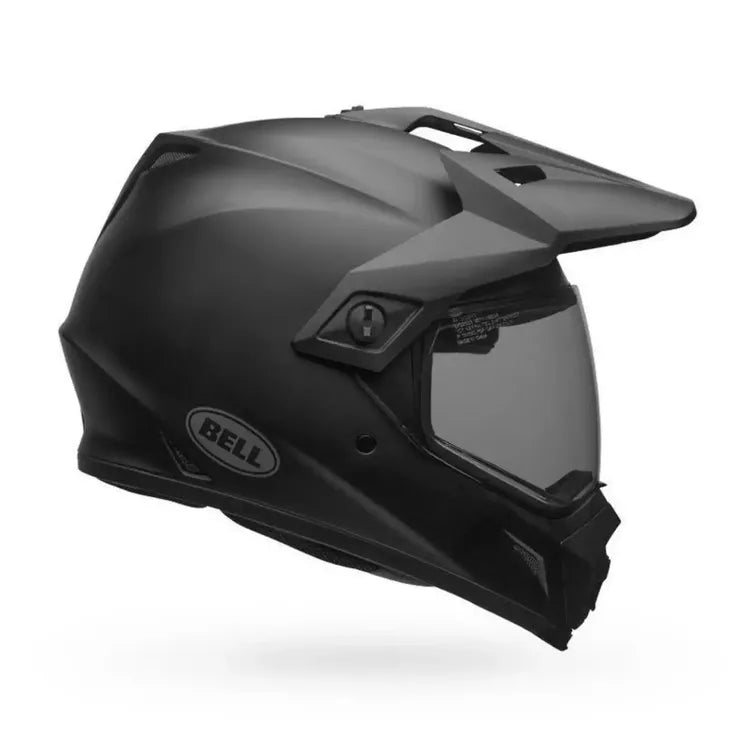 CASCO MULTIPROPOSITO BELL MX-9 ADVENTURE MIPS NEGRO MATE VISOR TRANSPARENTE