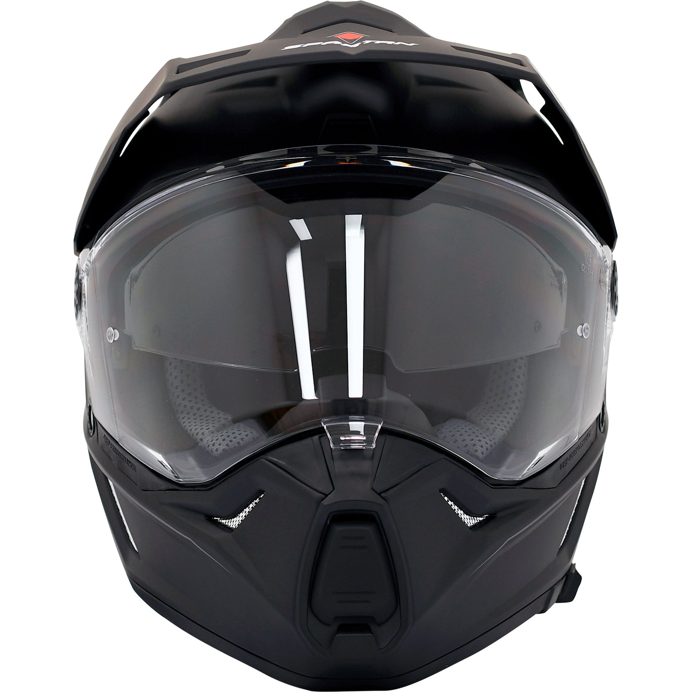 CASCO MULTIPROPOSITO SPARTAN WOLF NEGRO MATE