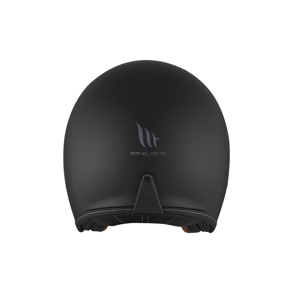 CASCO ABIERTO MT LE MANS 2 SV SOLID A1 NEGRO MATE