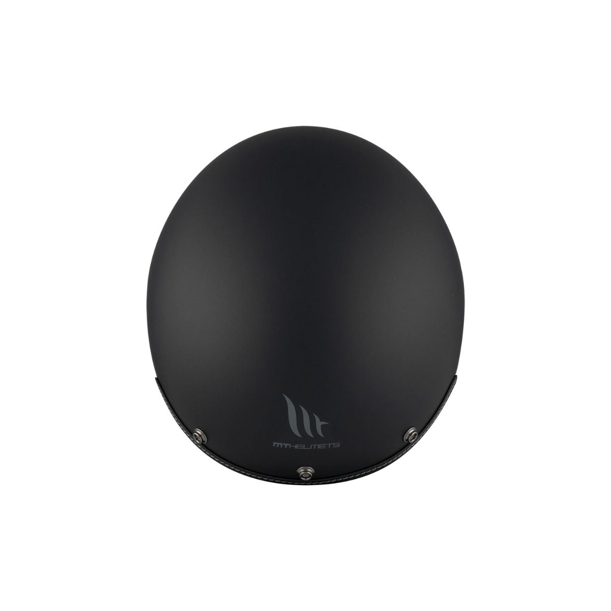 CASCO ABIERTO MT LE MANS 2 SV SOLID A1 NEGRO MATE