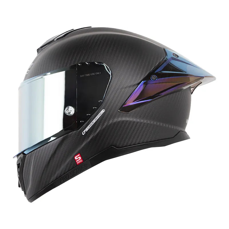 CASCO INTEGRAL SHAFT PRO 620C EVO SOLID NEGRO MATE 3K FIBRA DE CARBONO