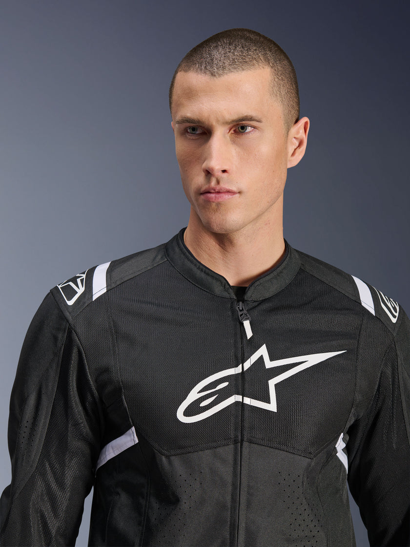 CHAQUETA ALPINESTARS T-SPS AIR V2 NEGRO BLANCO