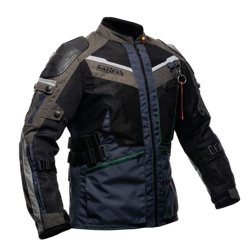 CHAQUETA DAMA HALIFAX ZUNDAPP NEGRO/AZUL