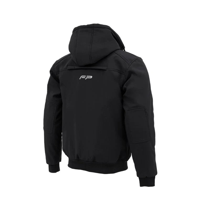 CHAQUETA FP MOTO SECTOR NEGRO CON PROTECCIONES