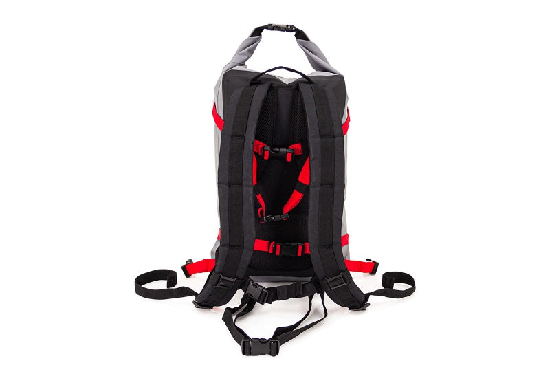 MORRAL FP MOTO DRYPACK B30 NEGRO GRIS DRYBAG BACKPACK FIREPARS