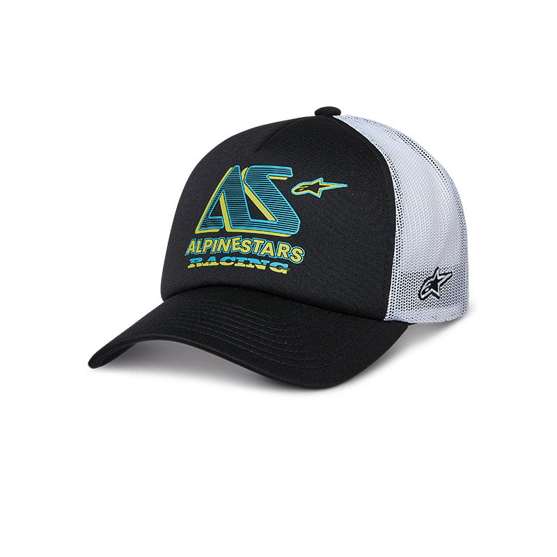GORRA ALPINESTARS AYESS TRUCKER NEGRO BLANCO
