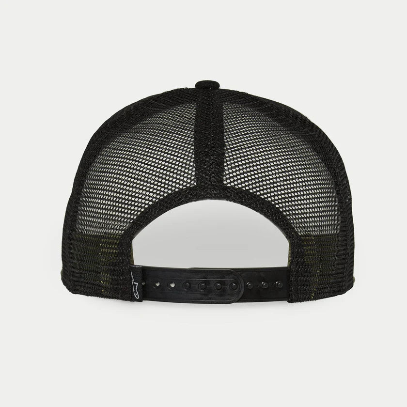 GORRA ALPINESTARS CORP TRUCKER VERDE/NEGRO