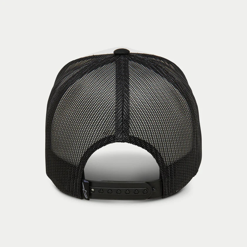GORRA ALPINESTARS TRIPLE TRUCK BLANCO NEGRO