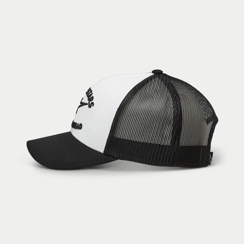GORRA ALPINESTARS TRIPLE TRUCK BLANCO NEGRO