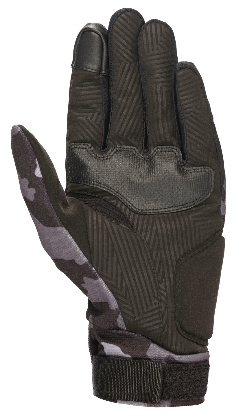 GUANTES ALPINESTARS REEF CAMUFLADOS NEGRO GRIS