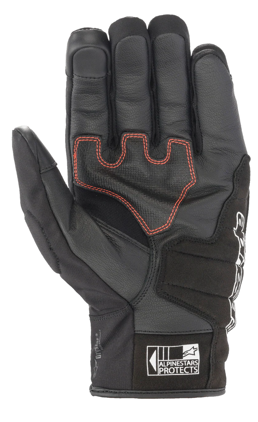 GUANTES ALPINESTARS SMX Z DRYSTAR NEGRO ROJO