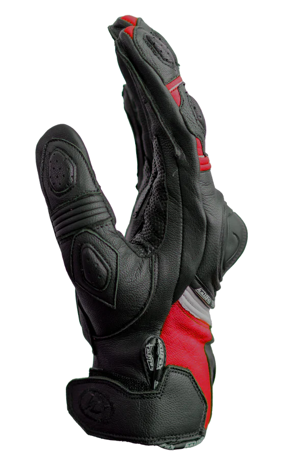 GUANTES HALIFAX TOURING LOW NEGRO ROJO