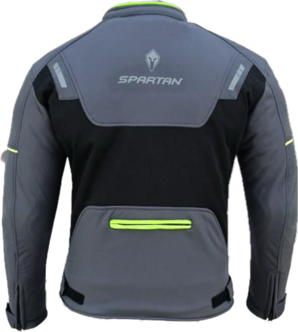CHAQUETA SPARTAN LUCERNE MESH GRIS