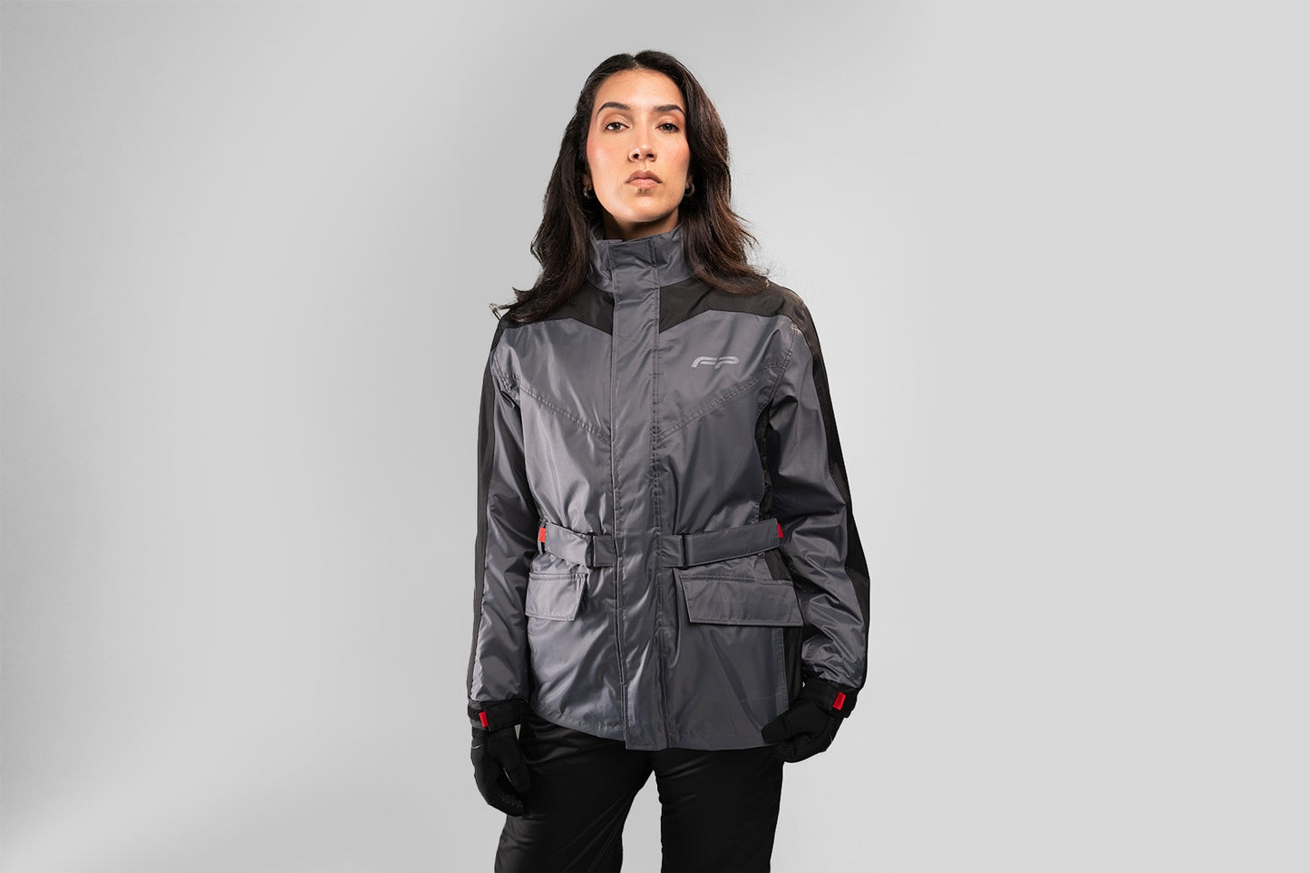 IMPERMEABLE FP FIREPARTS CYCLONE MUJER C3 GRIS