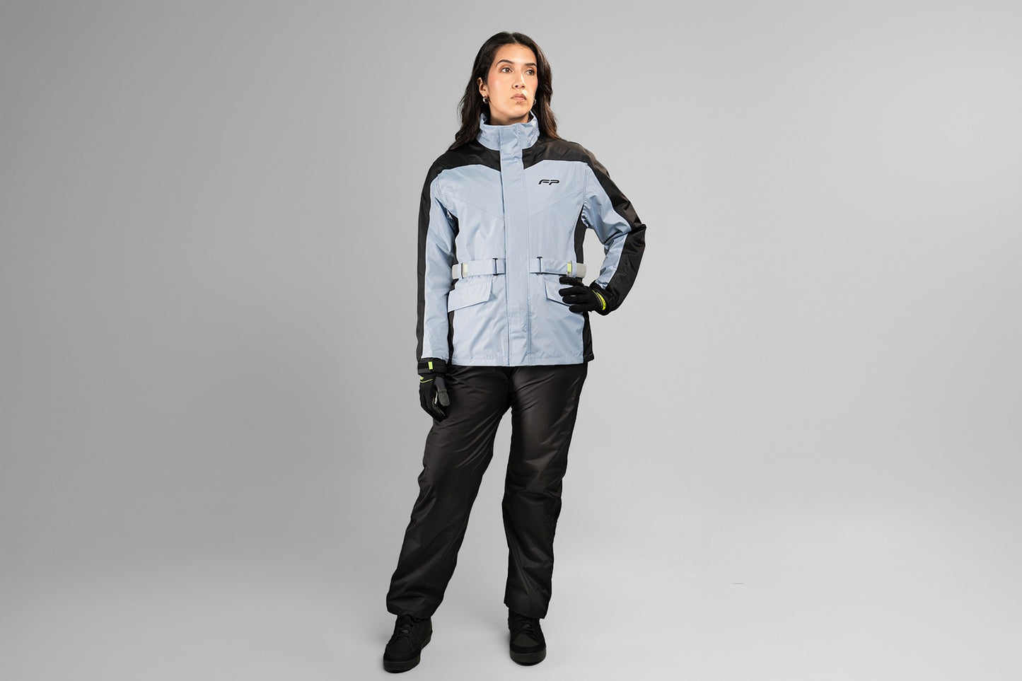 IMPERMEABLE FP FIREPARTS CYCLONE MUJER C3 SOFT BLUE