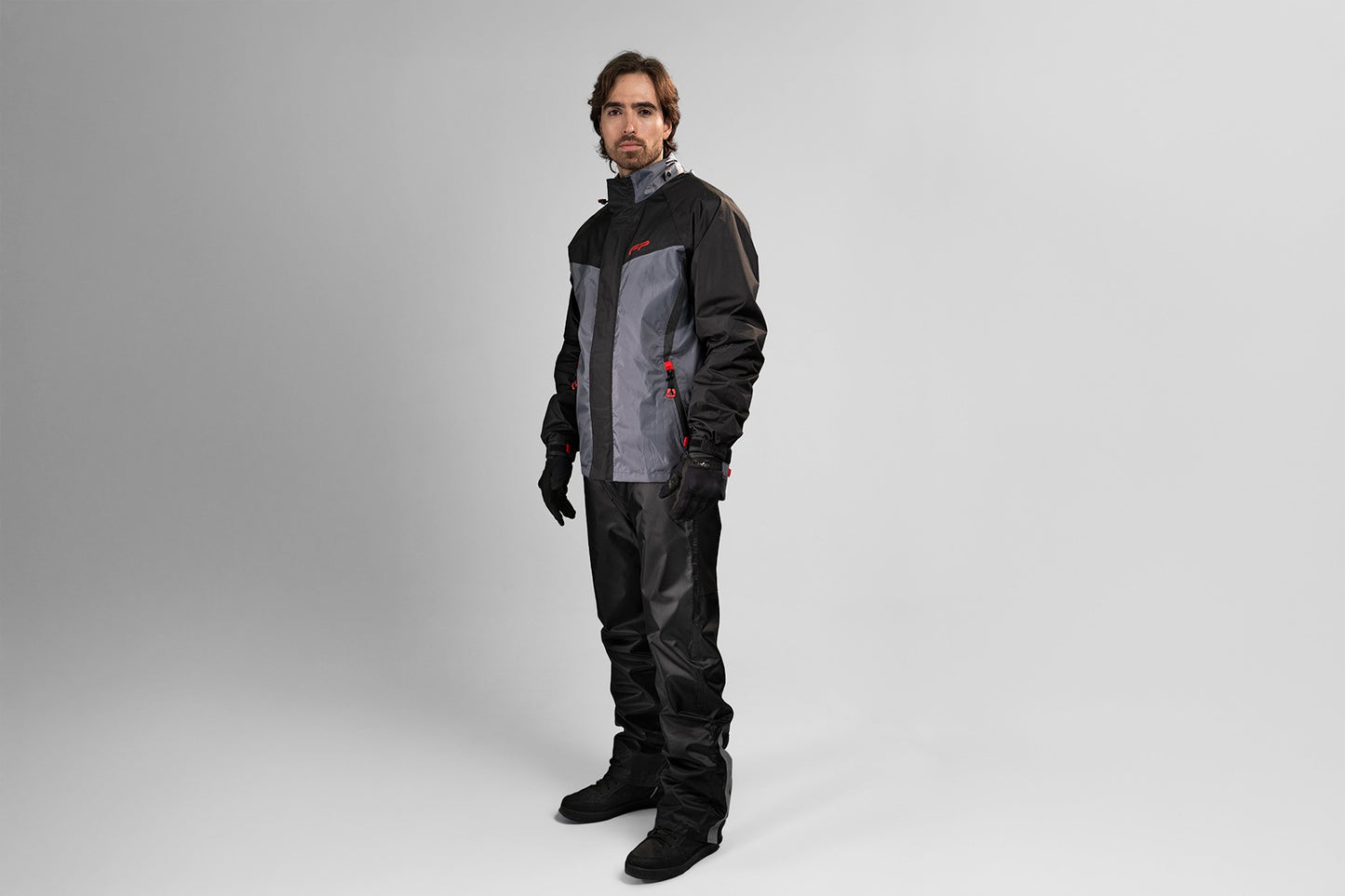 IMPERMEABLE FP FIREPARTS TSUNAMI C3 NEGRO