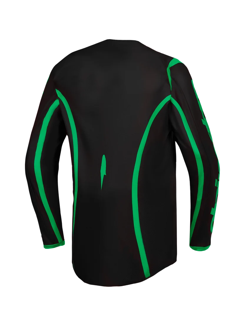 JERSEY ALPINESTARS FLUID APEX V2 NEGRO VERDE