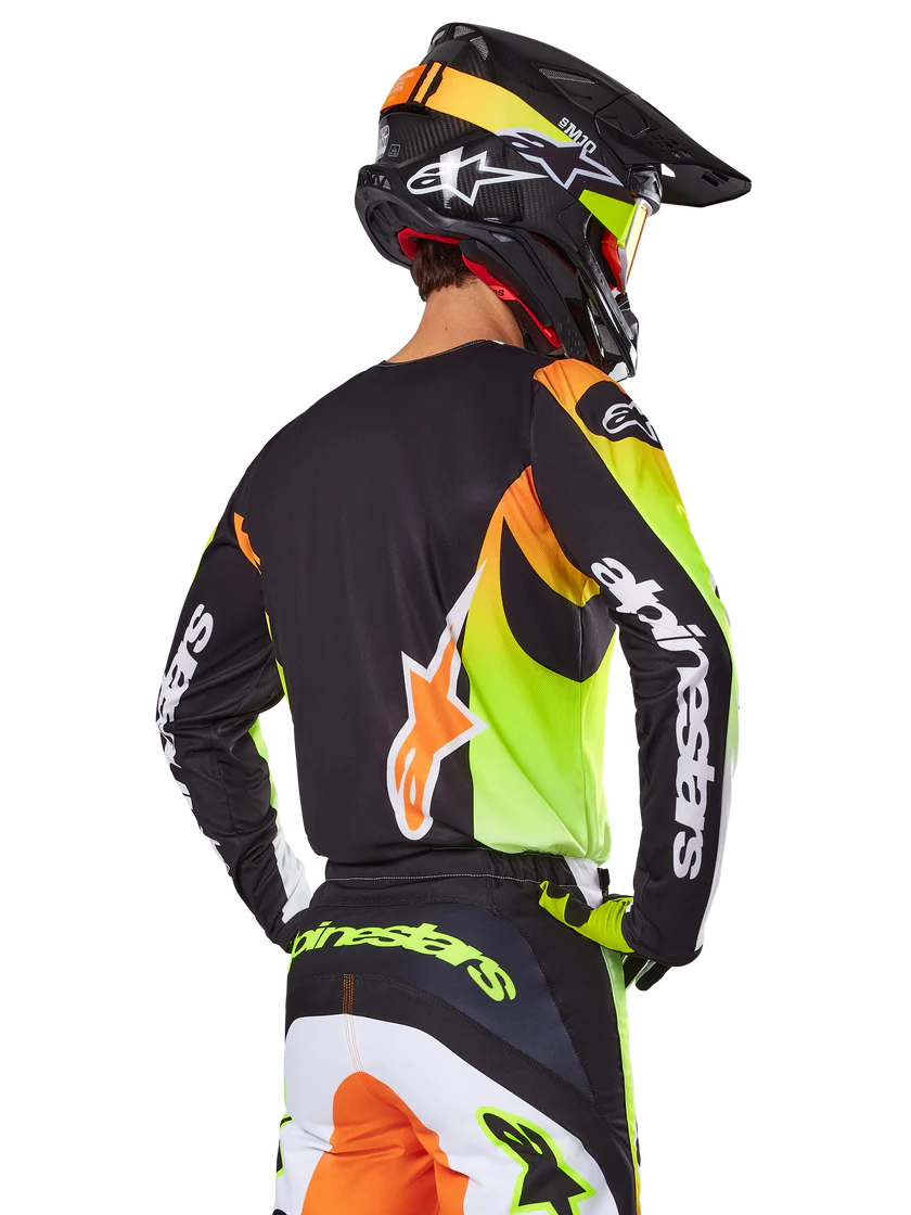JERSEY ALPINESTARS 2025 FLUID WURX YELLOW/BLACK