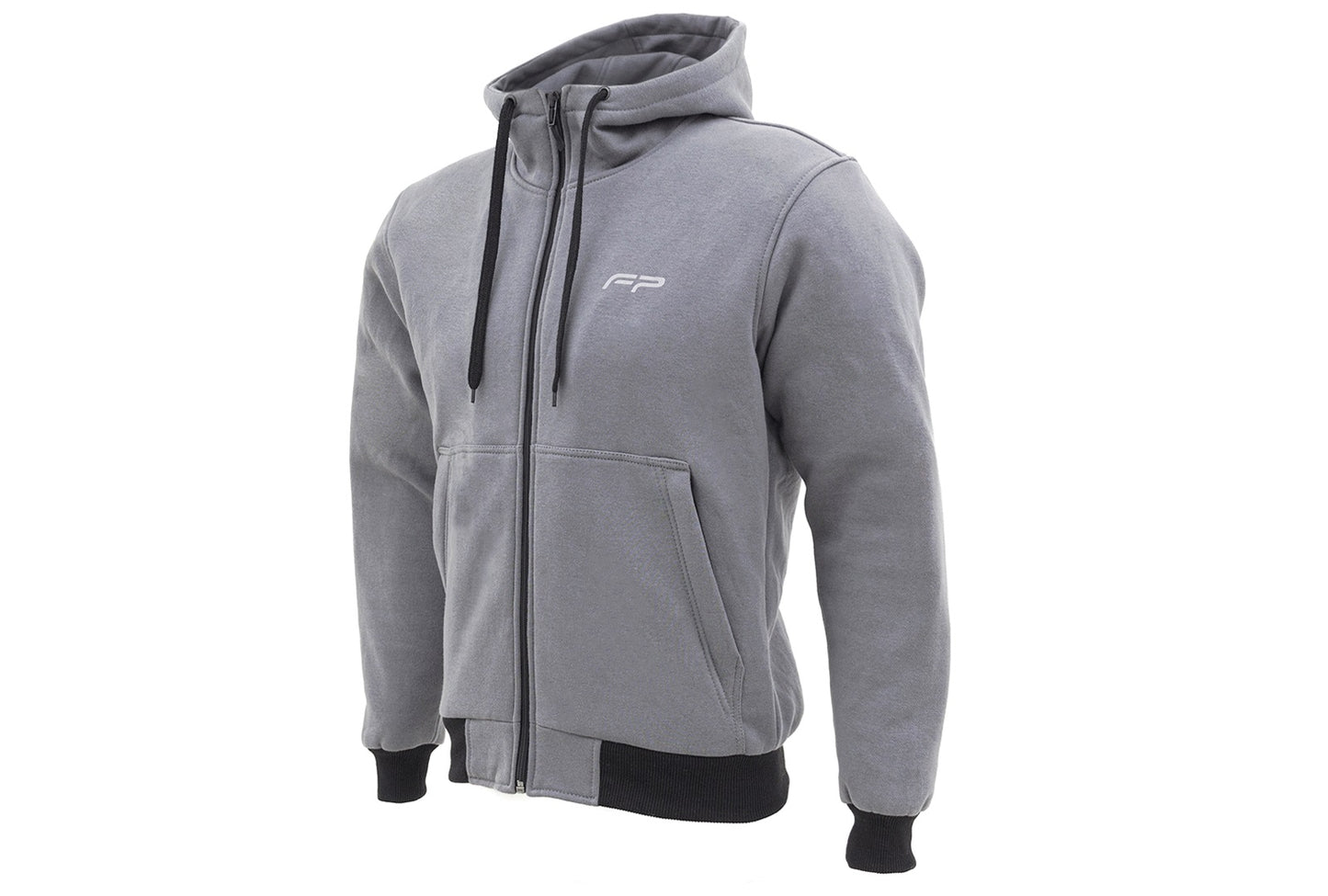 CHAQUETA BUSO FP MOTO KEVLAR STREET GRIS CON PROTECCIONES CASUAL