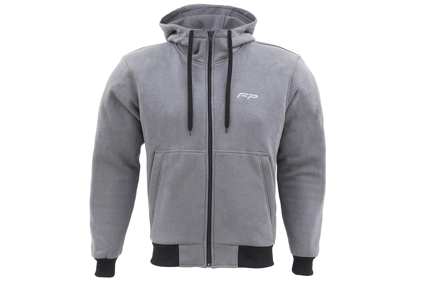 CHAQUETA BUSO FP MOTO KEVLAR STREET GRIS CON PROTECCIONES CASUAL