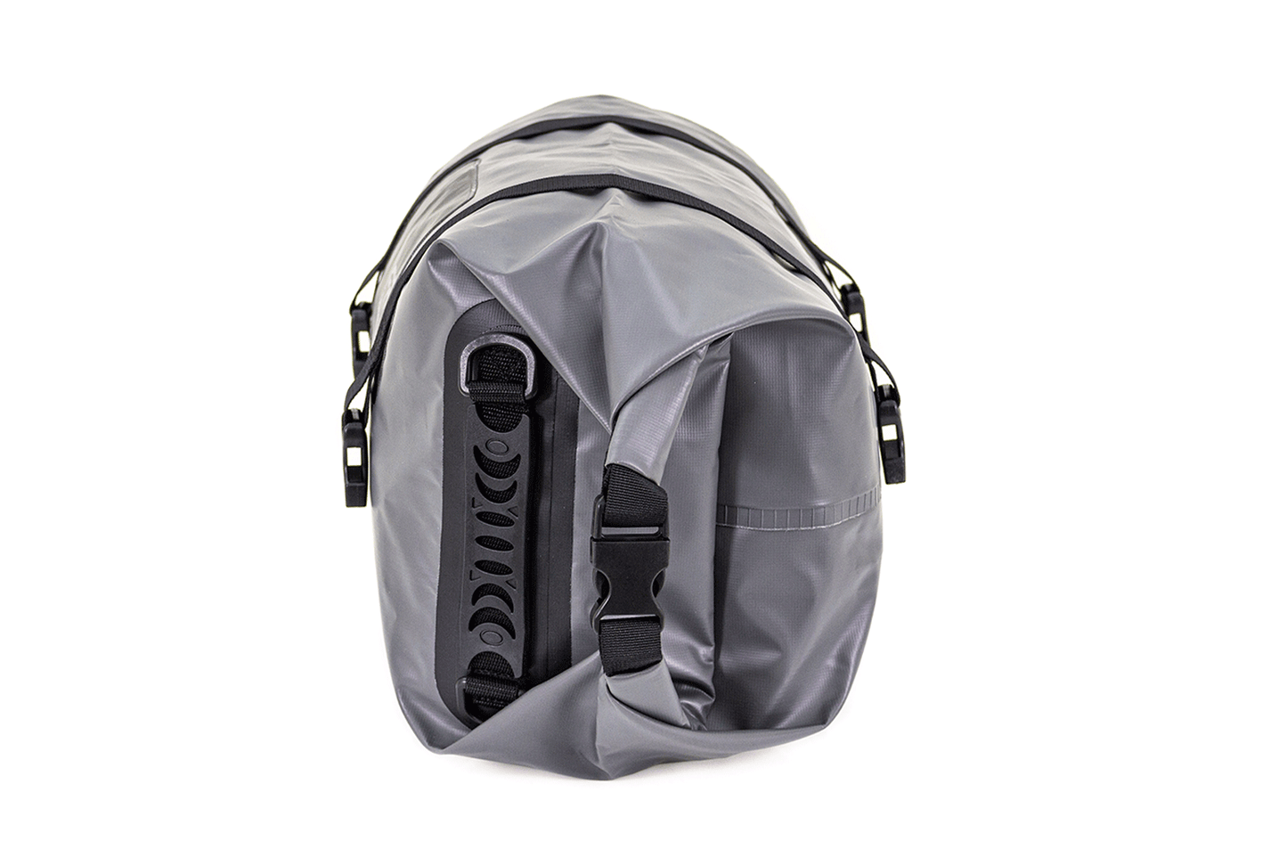 MALETA IMPERMEABLE DRYBAG FP MOTO C25 NEGRO GRIS