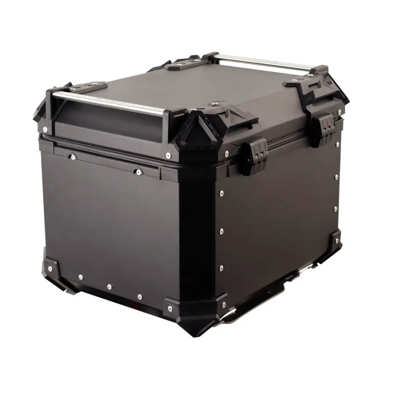 MALETERO LS2 ALUCASE 55 LITROS LAMINA DE ALUMINIO NEGRO