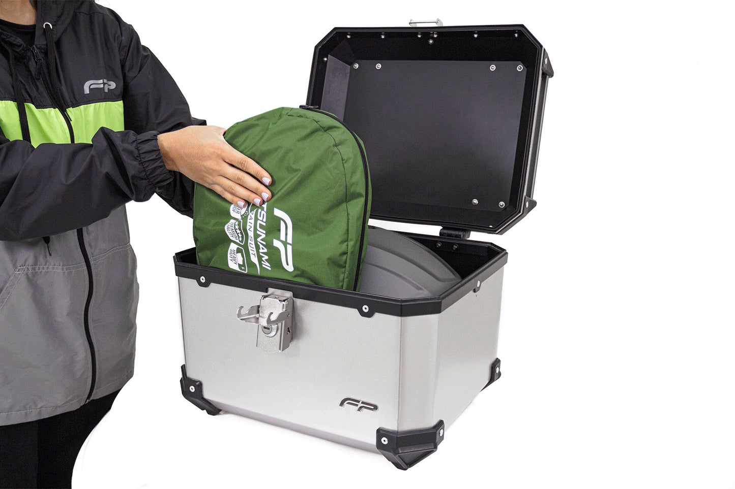 MALETERO FP MAVERICK 2.0 GRIS DE 40 LITROS POLIPROPILENO OFERTA