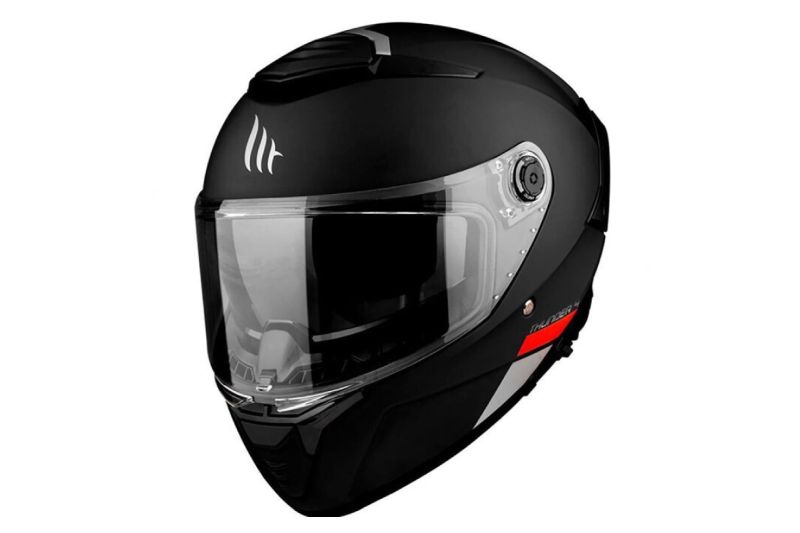 CASCO INTEGRAL MT FF118SV THUNDER 4 SV SOLID A1 NEGRO MATE